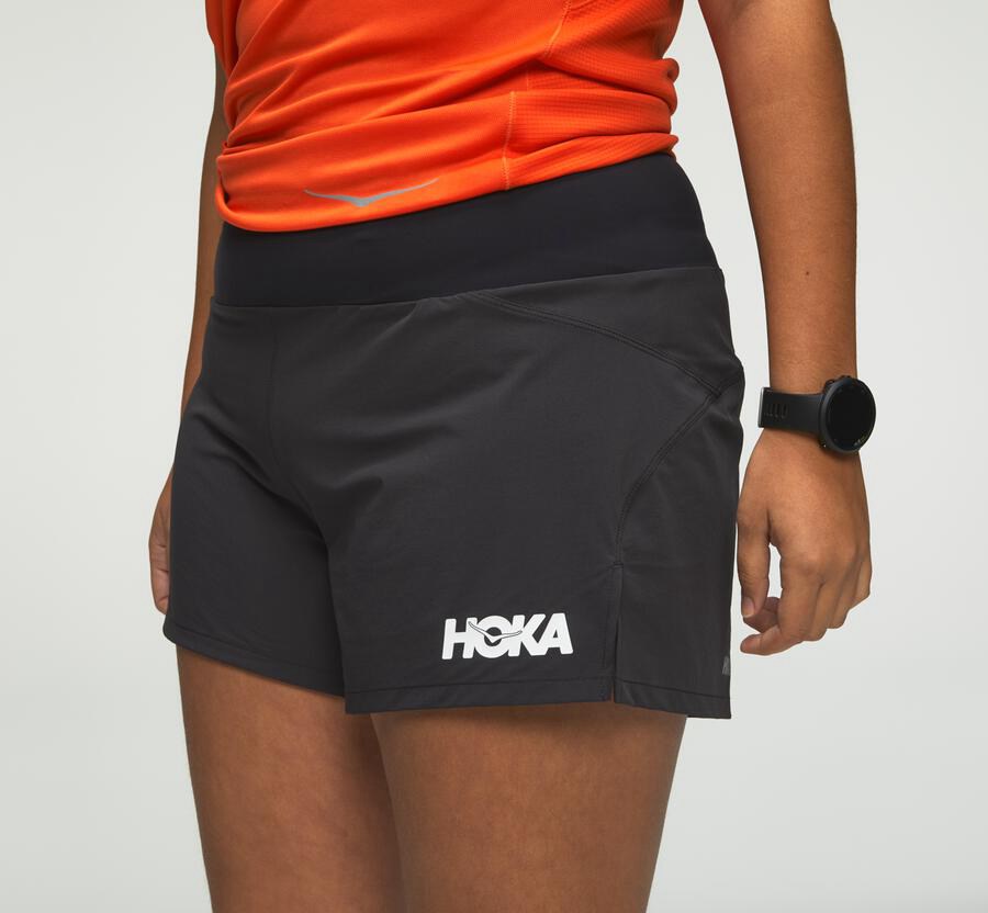 Hoka Performance - Women's Shorts - Black - UK 069GMLFWC